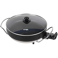 Paellera Electrónica Cofan Sartén Eléctrica Modelo Belice | 1500 W | Base de acero con revestimiento adherente | Diámetro 36 cm