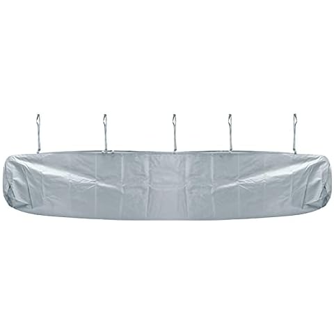 UxradG Patio Protection Canopy, Waterproof Patio Replacement Awning Cover, Patio Awning Canopy Cover, Heavy Duty Oxford Patio Furniture Cover Replacement (Grey,size:2.5m) Cover