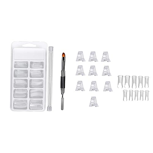 DEARMAMY 1 Juego De Kit De Uñas Manicura Esmalte Clip Para Decoración De Uñas Herramienta Para Sujetar Puntas De Uñas Herramientas Para Decoración De Uñas Clips Profesionales Para