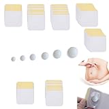 6 PC Belly Button Plug Belly Button Shaper Post Tummy(6 Different Sizes) and 30pc Breathable Belly Button Patch
