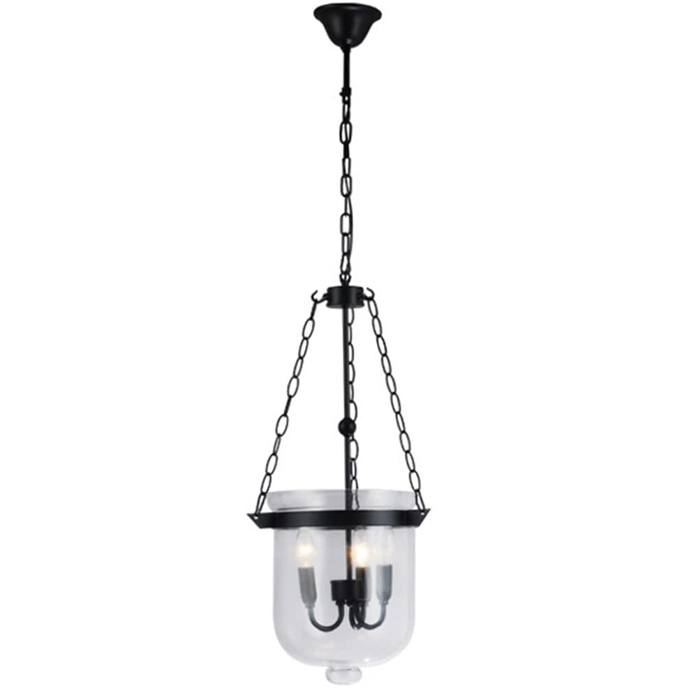 Lustre bougie suspendu 3 têtes pour illuminer un îlot de cuisine ou une chambre