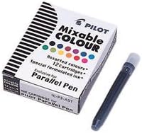 Mixable Colour Cartridges for Parallel Pen ASSORTED COLOURS by Pilot