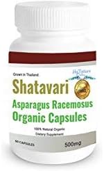 SHATAVARI ASPARAGUS RACEMOSUS 60CAPS 500mg Premium Grade Grown in Thailand.