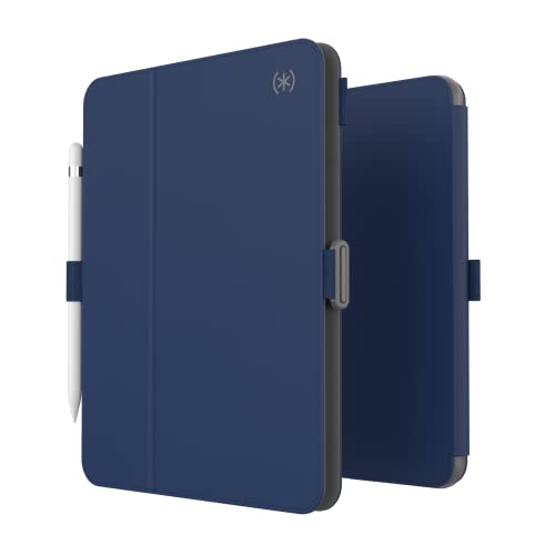 Speck Ipad 10Th Generation Case 2022 - Slim Multi Range Stand, Hard Back Case -Apple Pencil Holder & Drop Protection - 10.9 Inch Ipad, Camera Sheild - Arcadia Navy, Moody Grey, Balancefolio #TOP6