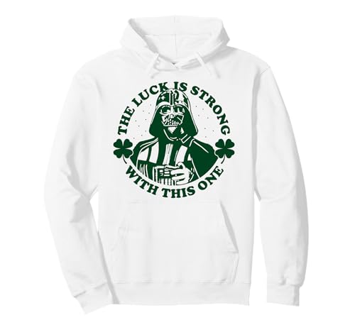 Star Wars St. Patrick's Day Darth Vader The Luck Is Strong �p�[�J�[