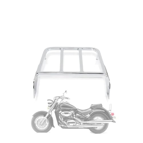 Porte-bagages arrière moto support bagage chrome Volusia Boulevard C50 - 2