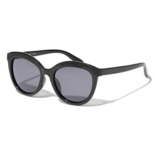 Pilgrim, Marlene Gafas De Sol De Ojo De Gato Recicladas, Polarizadas Para Mujer, Con Protección Uv400, Negro Pilgrim, Marlene Gafas De Sol De Ojo De Gato Recicladas, Polarizadas Para Mujer, Con Protección Uv400, Negro