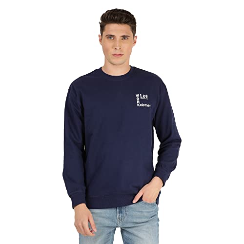 Image of Lee Men's Cotton Round Neck Sweatshirt