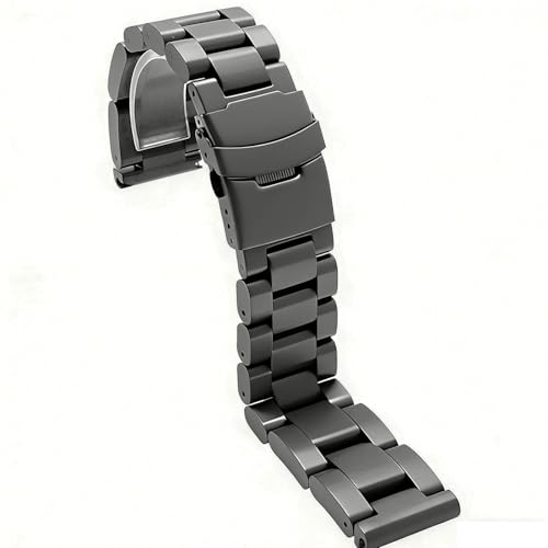 Bracelet de montre en acier inoxydable brossé avec insert Juntan - 2