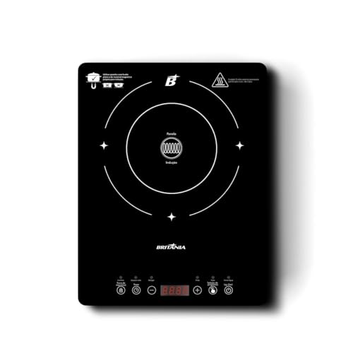 Cooktop de Indução Philco BCT10A Diferentes Níveis de Potência e Temperaturas 127V