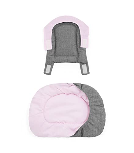 Miniatura 4 de Cojín Stokke Nomi, Rosa Grisáceo - Añade Suavidad Y Comodidad A La Silla Y Trona Nomi - Fácil De Poner Y Quitar - A Partir De Los 6 Meses - Lavable A Máquina