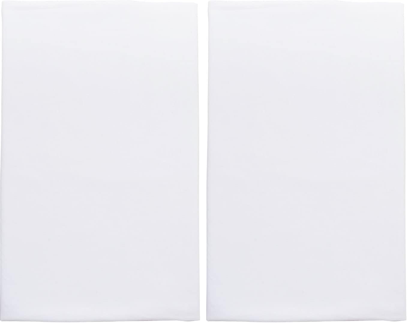 EMOOR Zip Cover for Japanese Futon Mattress PRESSO Full/Full XL Made in Japan 100% Cotton (White), Zipper-Closure Tatami Floor Sleeping Mat Protector