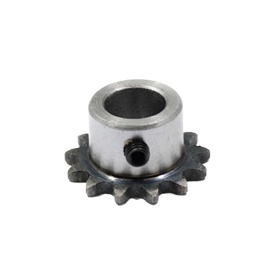 Bevel Gear Pinion Hardware Mechanical 1pcs 04C Sprocket 13Teeth Inner Hole 6/8/10mm/12mm 25H Steel Sprocket 04C Table Wheel Finished Hole Sprocket Screw Hole M5(8mm)