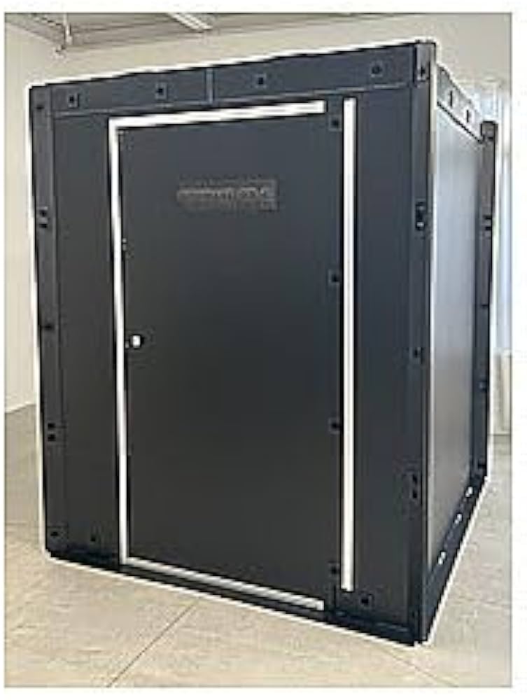 Amazon.co.jp: 簡易防音室 [内寸 W1400xD1425xH1900mm] 大サイズ 吸