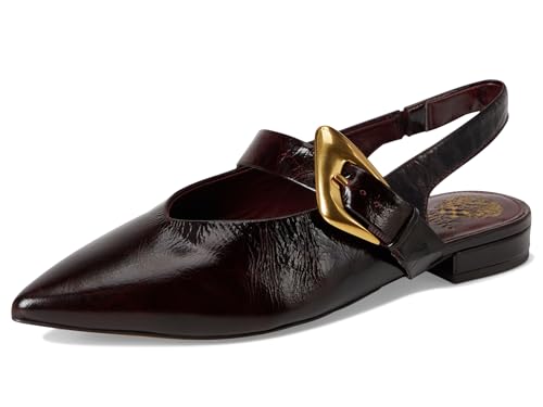 Vince Camuto Women's Amoret Buckle Slingback Flat Mule2