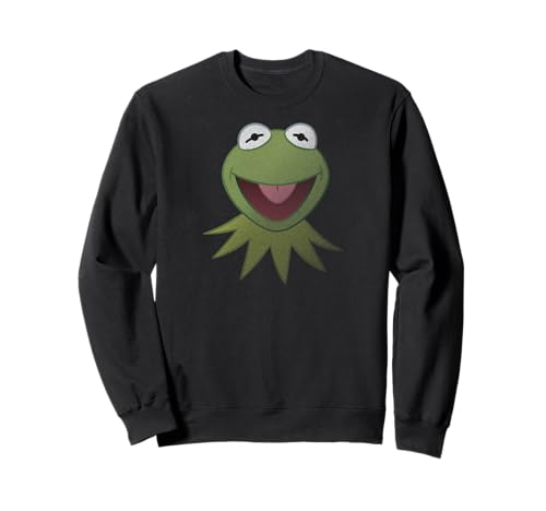 Disney Muppets Kermit the Frog Face Sweatshirt