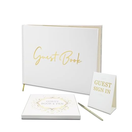 hocadon 100 Páginas Libro de Visitas para Bodas Libro de Firmas Bodas Libro de Invitados para Bodas o Aniversario o Bautizos o comunion o Fiestas de Cumpleaños