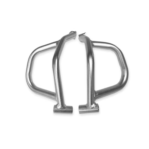 Pare-chocs moto CFMOTO 650MT : protection antichute cadre et moteur couleur argent