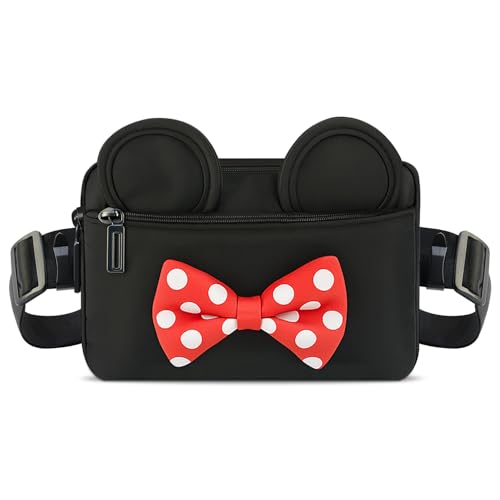 Cute Fanny Packs for Women Cross Body Purse Small Funny Shoulder Waist Bag Cartoon Teen Girls Fanny Pack Designer Belt Bum Bag Mini Little Kid Travel Disneyland Fanny Pack