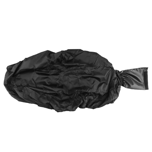 Housse de siège de moto noire universelle en tissu 210D pour protection de selle