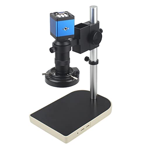 顕微鏡キット hdmi顕微鏡カメラセット13MP HDMI VGAビデオ産業用デジタル顕微鏡130x cマウントレンズ 顕微鏡レンズアダプター(A)