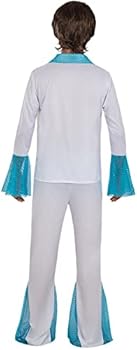 Funidelia | Abba-kostuum Voor voor mannen Disco, Muziek Bands, Zangers, Decennia - Kostuum voor Volwassenen Accessoire verkleedkleding en rekwisieten voor Halloween, carnaval & feesten - Maat XXL