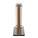 Schmidt Brothers - Acacia Downtown Magnetic Knife Block, Acacia Hardwood and Acrylic Shield, Universal Cutlery Storage For 16-18 Knives