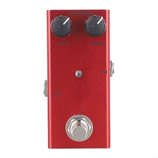 [ OVERDRIVE] Experience the classic mellow and smooth overdrive effect, offering exquisite for sustain that enhances your guitar's natural tone. [CRUNCH DISTORTION] Achieve the British classic rock distortion sound with great response and for sustain...