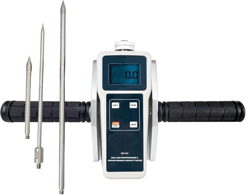 HFBTE Soil Load Penetrometer Ground Bearing Capacity Detector With Measuring Range 0kg-100kg (0N-1000N) Test depth 0cm-30cm For All Kinds Of Backfill Soil,Clay,Sand And Mixed Soil After Rolling