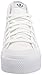 adidas Women's Originals Nizza Platform Mid Sneaker, White/White/White, 9.5