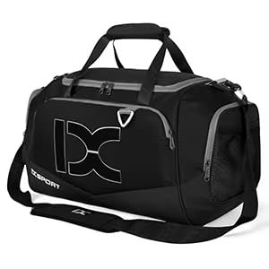 INOXTO Grands Sports Pliables Voyage en Bas avec Une Poche Humide Et SèChe Et Un Compartiment à Chaussures, Week-End Pendant La Nuit Camping Down Sac pour...