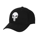Bioworld Marvel Universe Punisher Skull Logo Baseball Cap