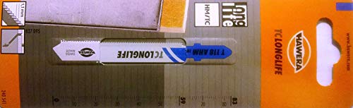 Hawera-Probst, Hawera Stichsägeblatt 1,06x50 mm HM, T 118 AHM INX,TCLONGLIFE, Harte und abrasive Materialien, Einnockenschaft, 1er-Pack Cover