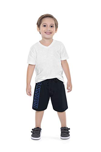 Shorts Batman, Fakini, Meninos, Marinho Claro, 3