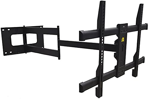 FORGING MOUNT Long Arm TV Mount, Full Motion Wall Mount Bracket with 43 inch Extension Articulating Arm TV Wall Mount, Fits 42 to 86 Inch Flat/Curve TVs, Holds up to 110 lbs,VESA 800x400mm Compatible