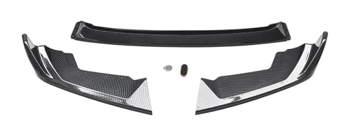 Diffuseur voiture avant BMW F87 M2 aspect carbone géométrie précise