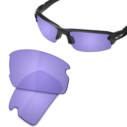 Image of SAUCER Premium Replacement Lenses & Rubber Kits for Oakley Flak 2.0 OO9295 | UV400 Protection, Anti-Scratch, Precise Fit