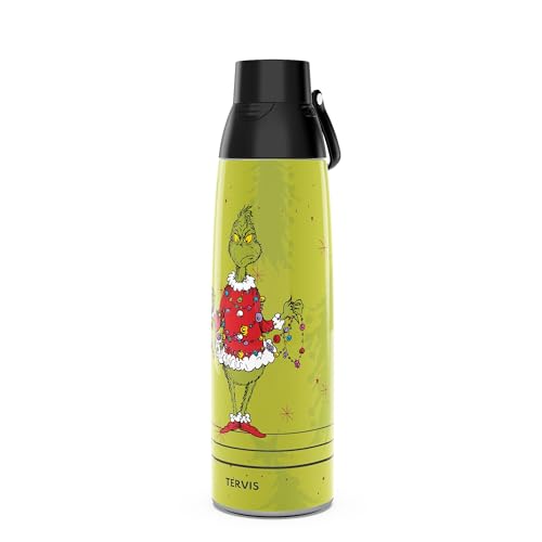 Bouteille d'eau Grinchy Gleam Tervis Venture en acier inoxydable triple isolation 1020g - 2