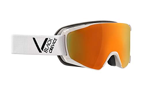 Lunettes de ski anti-buée Schladming Black Crevice à double écran et protection UV400