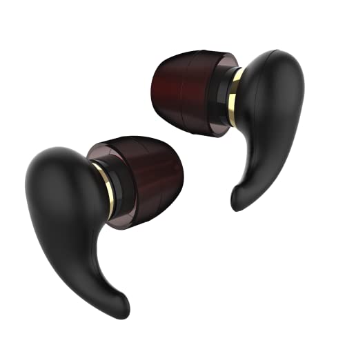 Bouchons D'oreilles pour Dormir - Bouchons D'oreille pour Réduire le Bruit - Super doux et Réutilisables - En Silicone - Pour Dormir, Ronflement, Concert, Construction, Travail - 32 dB Doré Cover