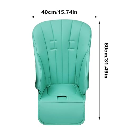 Coussin de chaise haute en cuir synthétique de qualité supérieure - 5