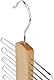 Hangerworld Holz 20 bar Krawatte Rack Kleiderbügel - Schal, Gürtel, Zubehör Organizer - Beige / Natur
