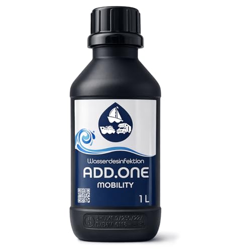 ADD.ONE Trinkwasserdesinfektion für Wohnwagen, Camping, Outdoor, Tiere und Boote (1 L)