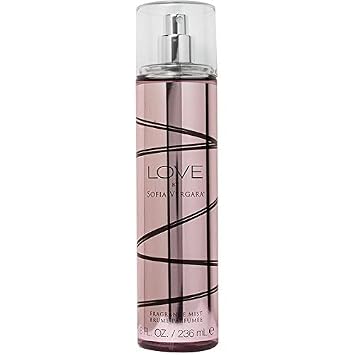 SOFIA VERGARA Love Fragrance Mist, 8 Fluid Ounce (Pack of 2)