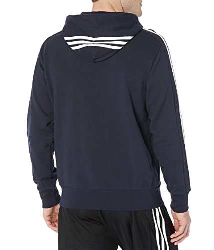 adidas Men's Essentials French Terry 3-Stripes Hoodie2
