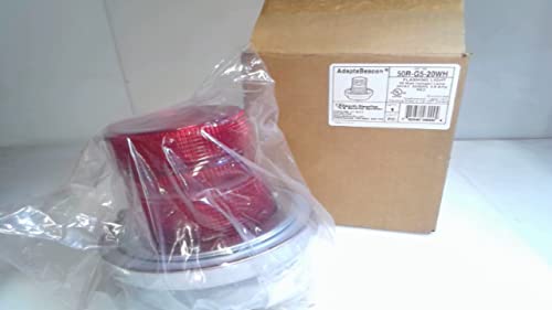 Edwards signalisation 50r-g5–20 WH gyrophare flash alarme rouge 24v