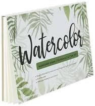 Watercolor Color Paper - Pack of 12 Sheets - Watercolor Pencil Sketch Pad
