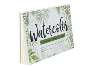 Watercolor Color Paper - Pack of 12 Sheets - Watercolor