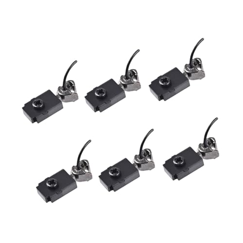 UGPLM 6Pcs Train Coupler Hook Box Scale Hook Model Railway Parts Hobby Train Accessory Train Hook for 1/87 DIY Modified, 87258
