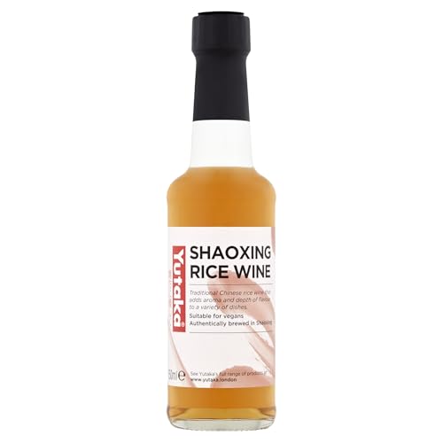Yutaka Shaoxing Rice Wine 150 ml | Authentic Cooking Wine | Rich Aromatic Flavor for Marinades Stir-Fries & Braised Dishes